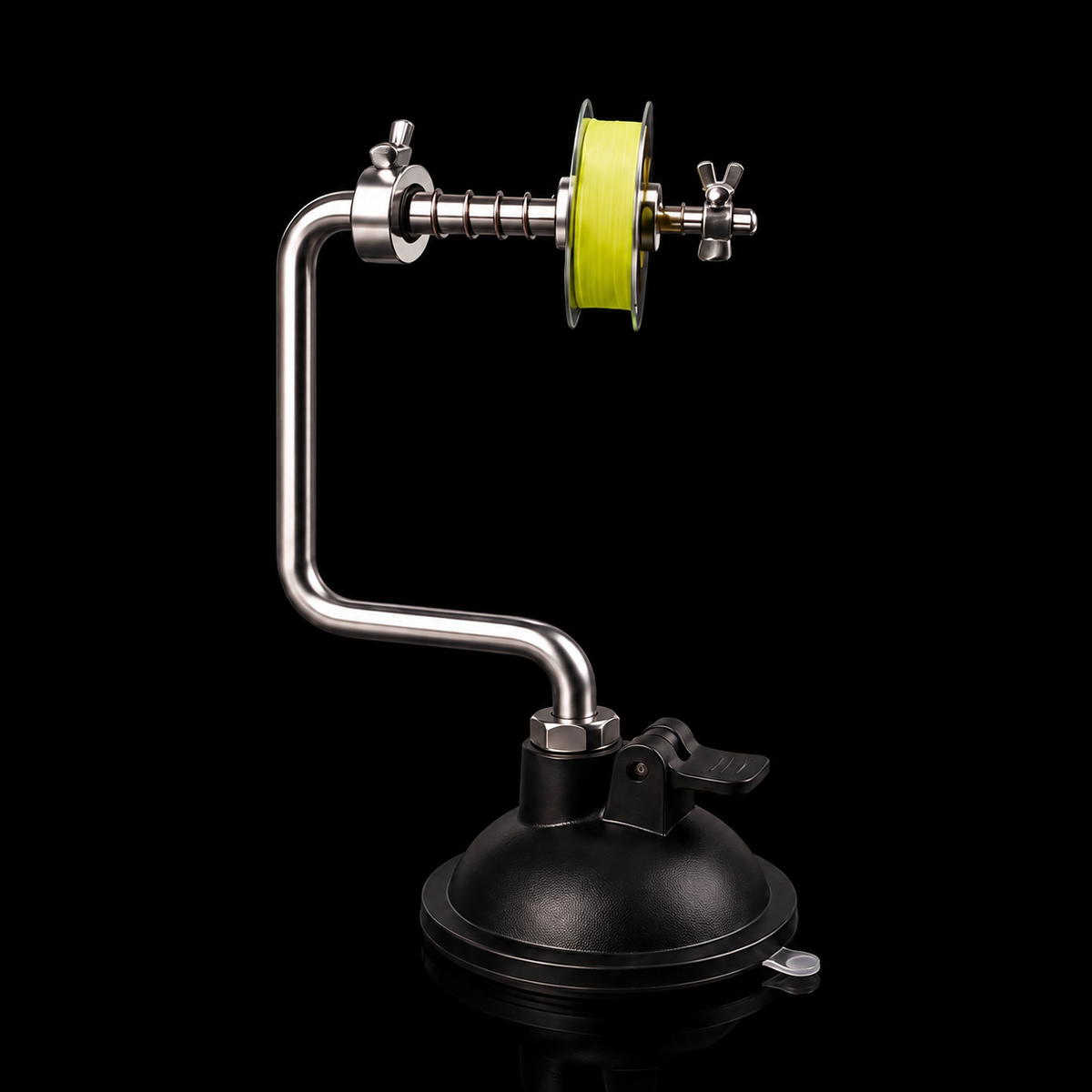 Vang Hulle Fishing Line Spooler | Adjustable Tension, Suction Mount