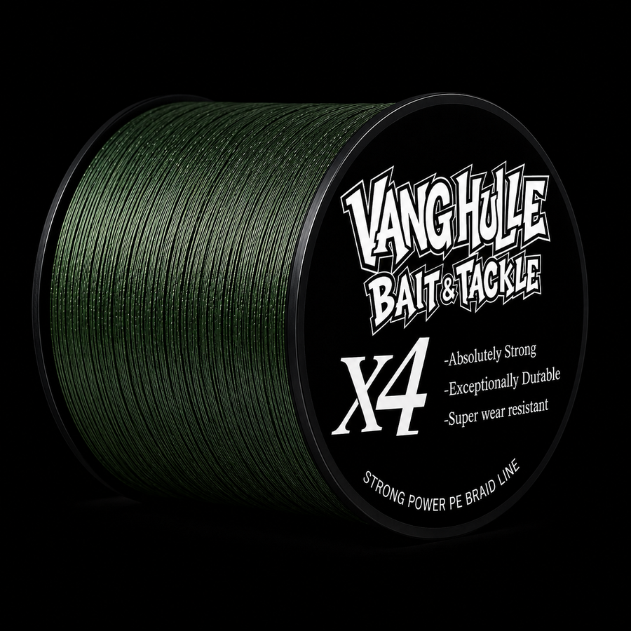 Braided Fishing Line 300m | 0.23mm | 13.61kg (30lb) | Army Green